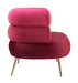 Arish Accent Chair Red
