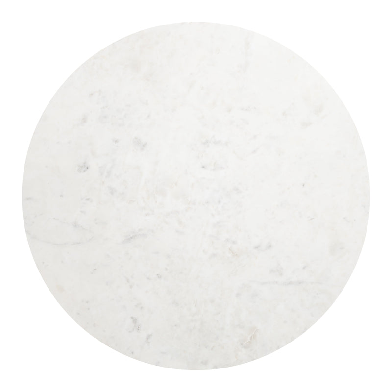 Bild Side Table White & Brass