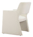 Minet Dining Chair Linen White