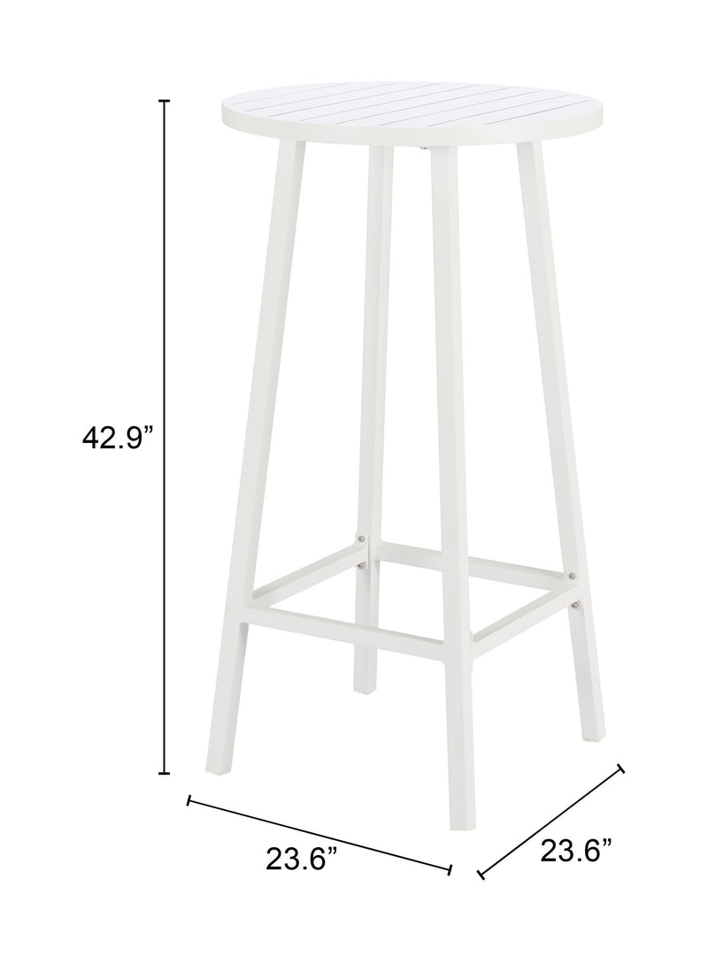 Ren Bar Table White