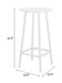 Ren Bar Table White