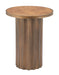Afinato Side Table Brown