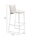 Pola Barstool White