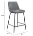 Byron Counter Stool Gray