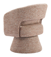 Liva Swivel Chair Frosty Brown