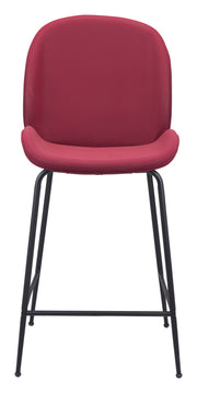 Miles Counter Stool Red