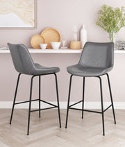 Byron Counter Stool Gray