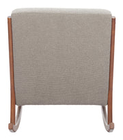 Hady Rocking Chair Gray