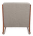 Hady Rocking Chair Gray
