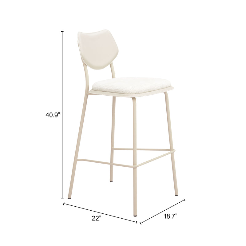 Zeal Barstool (Set of 4) Light Gray