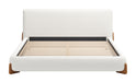Baris King Bed Ivory