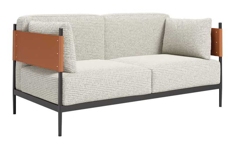 Stirbe Loveseat Gray