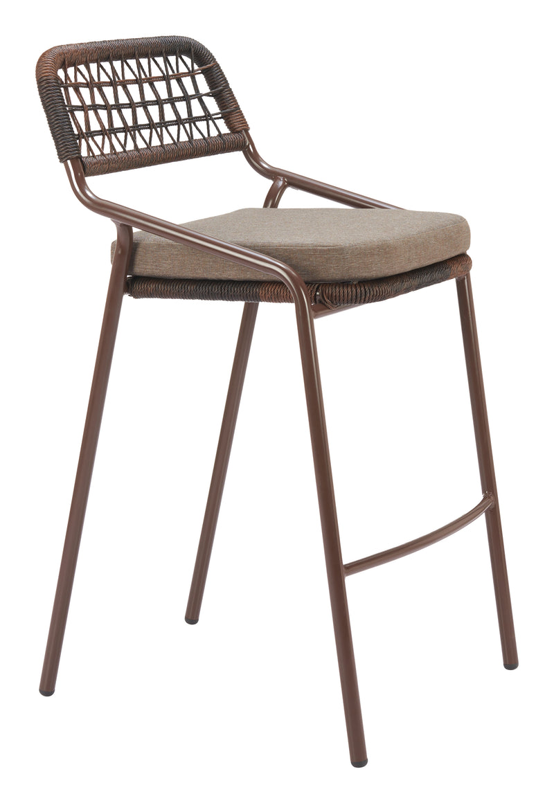 Rio Barstool (Set of 2) Brown