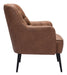 Tasmania Accent Chair Vintage Brown
