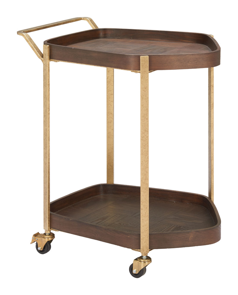 Stela Bar Cart Walnut