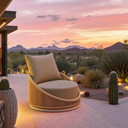 Cabana Swivel Chair Multicolor