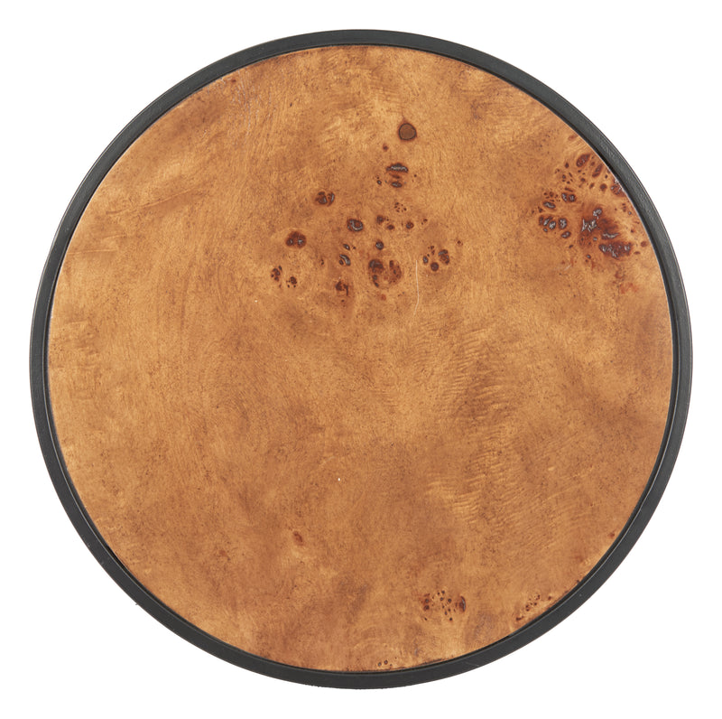 Nodo Side Table Brown & Black