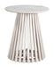 Mazara Side Table White & Whitewashed