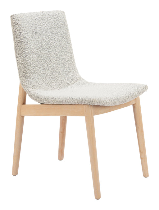 Raha Dining Chair (Set of 2) Gray & Whitewashed
