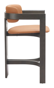 Shaili Counter Stool Brown