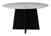Strela Dining Table White & Black