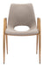 Desi Dining Chair (Set of 2) Beige & Gold