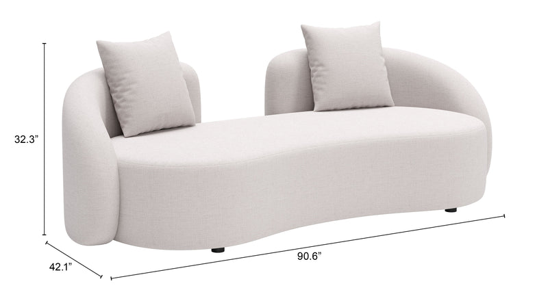 Sunny Isles Loveseat Beige