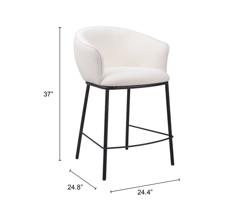 Essen Counter Stool Ivory