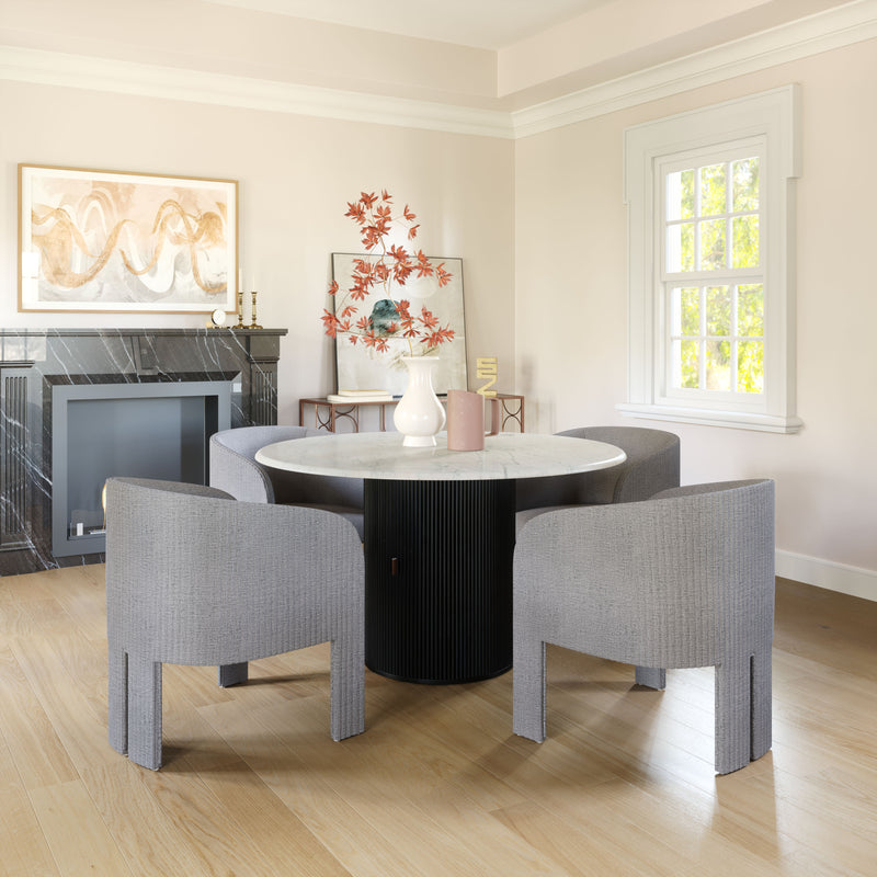 Hull Accent Chair Slate Gray