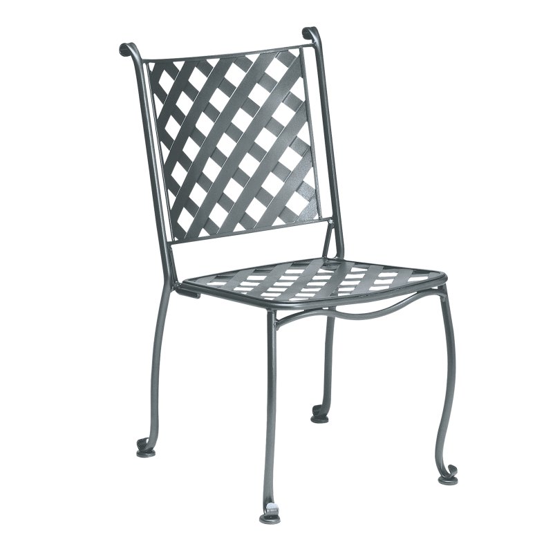 Et Maddox Bistro Side Chair - Stackable Cetera Iron