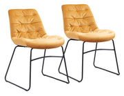 Tammy Dining Chair (Set of 2) Yellow