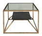Ranol Coffee Table Brass