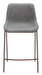 Magnus Counter Stool (Set of 2) Slate Gray & Walnut