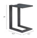 Tudi Side Table Black