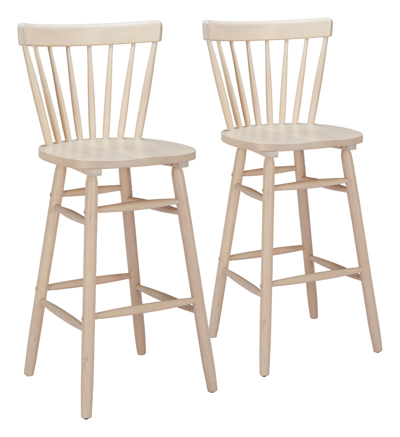 Tyce Barstool (Set of 2) Natural