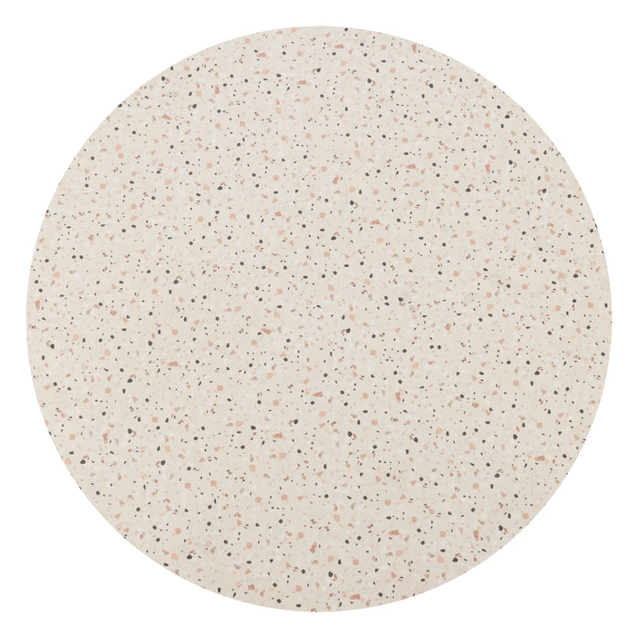 Jorf Dining Table Beige & Bronze