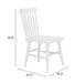 Zeilen Dining Chair (Set of 2) White