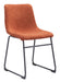 Smart Dining Chair (Set of 2) Burnt Orange
