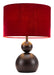 Shobu Table Lamp Red