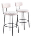 Blanca Barstool (Set of 2) Ivory