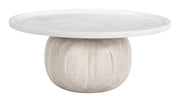 Savona Coffee Table White & Whitewashed