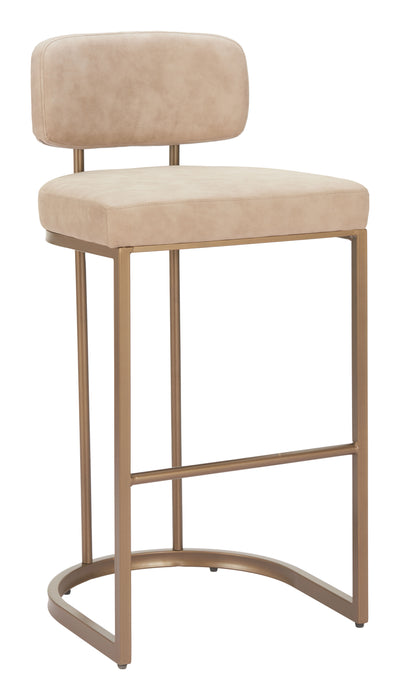 Velar Barstool (Set of 2) Beige