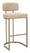 Velar Barstool (Set of 2) Beige
