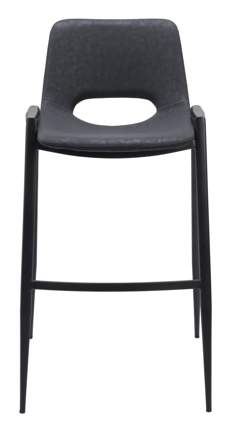 Desi Barstool (Set of 2) Black