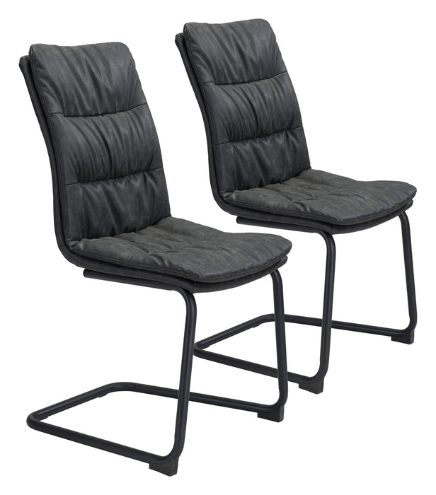 Sharon Dining Chair (Set of 2) Vintage Black
