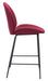 Miles Counter Stool Red