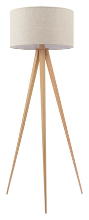 Imperial Floor Lamp Beige & Natural