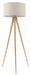 Imperial Floor Lamp Beige & Natural