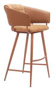 Juno Barstool (Set of 2) Brown