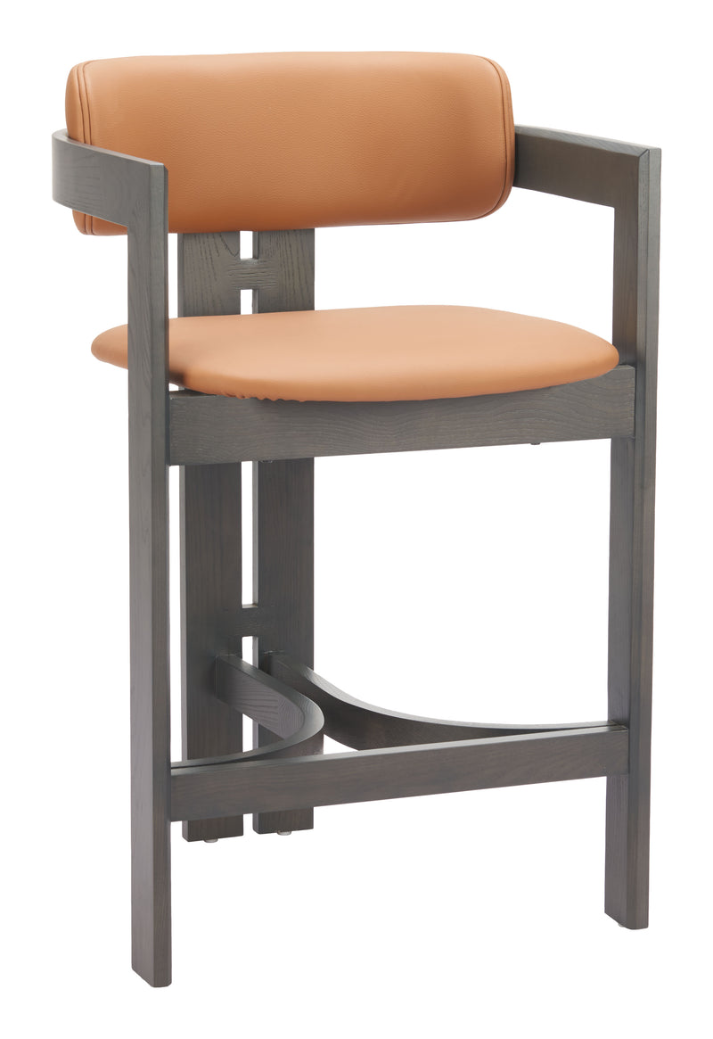 Shaili Counter Stool Brown